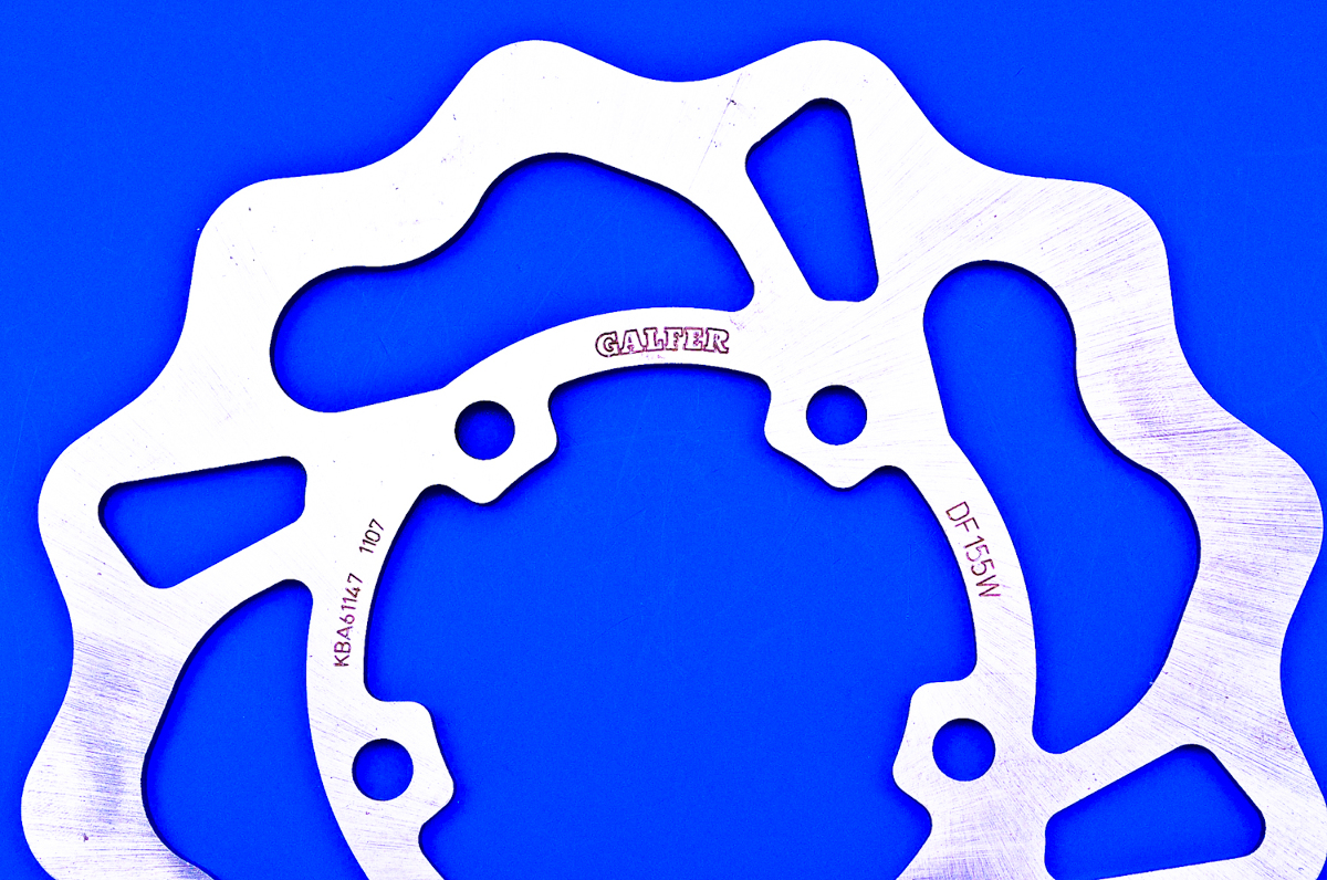 thumbnail image 2 of Galfer DF193W Wave Solid-Mount Rear Brake Rotor 2 of 13