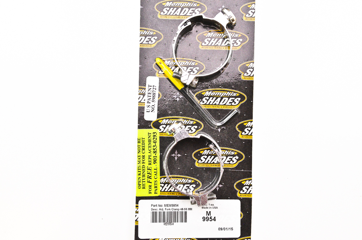Memphis Shades Custom Mounting Fork Clamp Assemblies 48-55 MM Pair