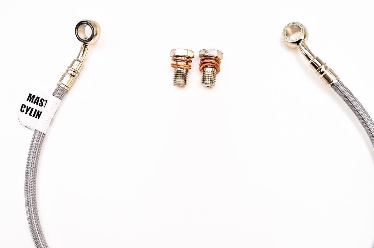 Stainless Steel Rear Brake Line MotorcycleParts2U