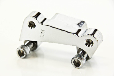 RC Components Front Caliper Adapter Bracket Kit Chrome HD12361C*