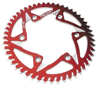 Vortex CAT5 Rear Sprocket, Red 44T
