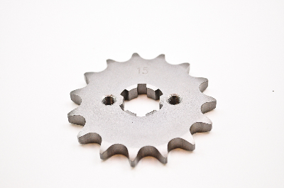 Steel Front Sprocket Parts Unlimited 15T Suzuki RV 125 Tracker, 27511-27100