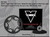 Vortex HFRS Hyper Fast 520 Conversion Chain and Sprocket Kit Vortex HFRS Hyper Fast 520 Conversion Chain and Sprocket Kit
