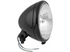Bikers Choice Black Springer Style Headlight with Patterned Lens, 6-1/2" Bikers Choice Black Springer Style Headlight with Patterned Lens, 6-1/2"