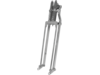Drag Specialties -2" Springer Fork, Chrome Drag Specialties -2" Springer Fork, Chrome