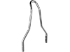 Drag Specialties 10.5"H x 9 9/16"W Round Sissy Bar, Chrome Drag Specialties 10.5"H x 9 9/16"W Round Sissy Bar, Chrome