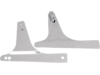 Drag Specialties 8 3/4"W Square-Bar Side Plates, Chrome Drag Specialties 8 3/4"W Square-Bar Side Plates, Chrome