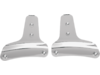 Drag Specialties 11"W Square-Bar Side Plates, Chrome Drag Specialties 11"W Square-Bar Side Plates, Chrome