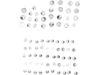 Drag Specialties Engine Bolt Cover Kit, Chrome Drag Specialties Engine Bolt Cover Kit, Chrome