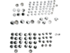 Drag Specialties Standard Bolt Cover Kit, Chrome Drag Specialties Standard Bolt Cover Kit, Chrome