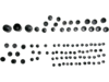 Drag Specialties Standard Bolt Cover Kit, Black Drag Specialties Standard Bolt Cover Kit, Black
