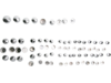 Drag Specialties Standard Bolt Cover Kit, Chrome Drag Specialties Standard Bolt Cover Kit, Chrome
