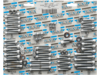 Drag Specialties Knurled Socket-Head Bolt Set, Chrome Drag Specialties Knurled Socket-Head Bolt Set, Chrome