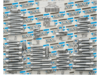 Drag Specialties Knurled Socket-Head Bolt Set, Chrome Drag Specialties Knurled Socket-Head Bolt Set, Chrome