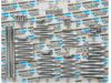 Drag Specialties Smooth Socket-Head Bolt Set, Chrome Drag Specialties Smooth Socket-Head Bolt Set, Chrome