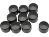 Drag Specialties 3/8" Hex Bolt Covers, Black Drag Specialties 3/8" Hex Bolt Covers, Black