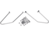 Drag Specialties Saddlebag Support Bracket, Chrome Drag Specialties Saddlebag Support Bracket, Chrome
