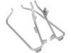 Drag Specialties Saddlebag Support Bracket, Chrome Drag Specialties Saddlebag Support Bracket, Chrome
