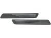 Drag Specialties Ball Milled Die-cast Saddlebag Latch Inserts, Black Drag Specialties Ball Milled Die-cast Saddlebag Latch Inserts, Black