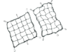Drag Specialties 17"W x 12"L Cargo Net, Black Drag Specialties 17"W x 12"L Cargo Net, Black
