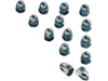 Drag Specialties Acorn Rocker Box Bolt Set, Chrome Drag Specialties Acorn Rocker Box Bolt Set, Chrome