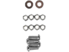 Drag Specialties Smooth Socket-Head Bolt Set, Chrome Drag Specialties Smooth Socket-Head Bolt Set, Chrome