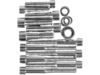 Drag Specialties Smooth Socket-Head Bolt Set, Chrome Drag Specialties Smooth Socket-Head Bolt Set, Chrome