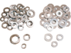 Drag Specialties SAE Flat Washer Kit, Chrome Drag Specialties SAE Flat Washer Kit, Chrome