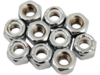 Drag Specialties 1/4" -20 Nylon Insert Nut Assortment, Chrome Drag Specialties 1/4" -20 Nylon Insert Nut Assortment, Chrome