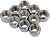 Drag Specialties 3/8"-16 Nylon Insert Nut Assortment, Chrome Drag Specialties 3/8"-16 Nylon Insert Nut Assortment, Chrome