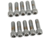 Drag Specialties 1/4"-20 x 3/4" Coarse-Thread Socket-Head Bolt, Chrome Drag Specialties 1/4"-20 x 3/4" Coarse-Thread Socket-Head Bolt, Chrome