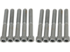 Drag Specialties 1/4"-20 x 2" Coarse-Thread Socket-Head Bolt, Chrome Drag Specialties 1/4"-20 x 2" Coarse-Thread Socket-Head Bolt, Chrome