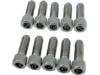 Drag Specialties 5/16"-18 x 7/8" Coarse-Thread Socket-Head Bolt, Chrome Drag Specialties 5/16"-18 x 7/8" Coarse-Thread Socket-Head Bolt, Chrome