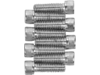 Drag Specialties Knurled Socket-Head Bolt Set, Chrome Drag Specialties Knurled Socket-Head Bolt Set, Chrome
