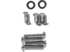Drag Specialties Knurled Socket-Head Bolt Set, Chrome Drag Specialties Knurled Socket-Head Bolt Set, Chrome
