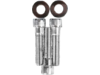 Drag Specialties Knurled Socket-Head Bolt Set, Chrome Drag Specialties Knurled Socket-Head Bolt Set, Chrome