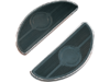 Drag Specialties Driver Half-Moon Floorboards, Chrome Drag Specialties Driver Half-Moon Floorboards, Chrome