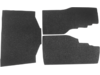 Drag Specialties Saddlebag/Tourbox Floor Mats, Black Drag Specialties Saddlebag/Tourbox Floor Mats, Black