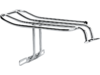 Drag Specialties Fender Luggage Rack, Chrome Drag Specialties Fender Luggage Rack, Chrome