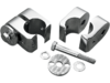 Drag Specialties Chrome Universal Accessory Mounts Drag Specialties Chrome Universal Accessory Mounts