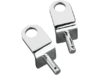 Drag Specialties Solo Seat Spring Mounting Brackets, Chrome Drag Specialties Solo Seat Spring Mounting Brackets, Chrome
