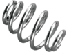 Drag Specialties 3" Seat Spring, Chrome Drag Specialties 3" Seat Spring, Chrome