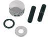 Drag Specialties Knurled Seat Mounting Knob, Chrome Drag Specialties Knurled Seat Mounting Knob, Chrome