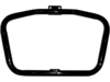 Drag Specialties Big Buffalo Front Engine Bar, Black Drag Specialties Big Buffalo Front Engine Bar, Black