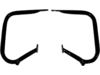 Drag Specialties Rear Black Steel Saddlebag Bar Drag Specialties Rear Black Steel Saddlebag Bar