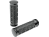 Drag Specialties Custom Rubber Grips, Black Drag Specialties Custom Rubber Grips, Black