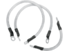 Drag Specialties 15",17",8" Battery Cable Kit, Clear Drag Specialties 15",17",8" Battery Cable Kit, Clear