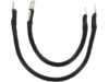 Drag Specialties 12",16" Battery Cable Kit, Black Drag Specialties 12",16" Battery Cable Kit, Black