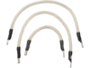 Drag Specialties 16",9" Battery Cable Kit, Clear Drag Specialties 16",9" Battery Cable Kit, Clear