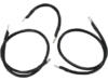 Drag Specialties 30",9" Battery Cable Kit, Black Drag Specialties 30",9" Battery Cable Kit, Black